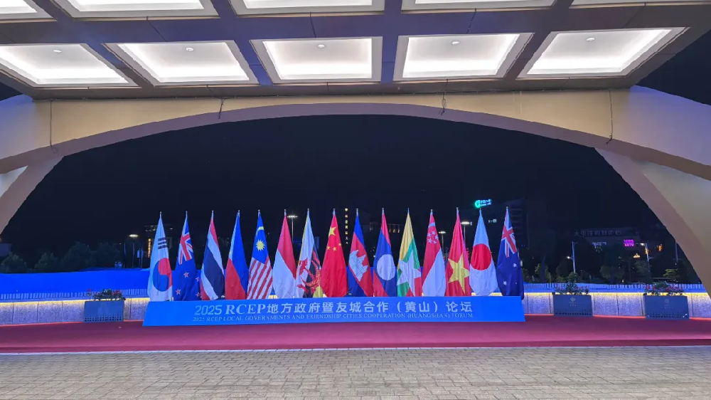 譯博集團助力2025RCEP地方政府暨友城合作（黃山）論壇開幕式圓滿完成